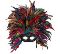 Générique Masques de Carnaval-Élégant pour une soirée costumée masquée ou un Carnaval. (Multicolour, One Size)
