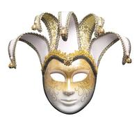 Générique Masques de Carnaval-Fête du Performance haut de gamme italienne (White, One Size)