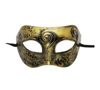 Générique Masques de Carnaval-Moule antique mascarade pour hommes et femmes (Gold, One Size)
