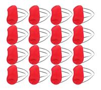 Générique Masques de Sommeil Occultants Lot de 24 Yeux en Polyester Rouge Design Classique, Confort pour Voyage et Sommeil Complet L’obscurité