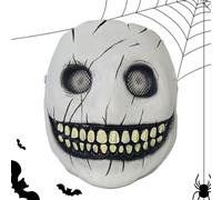Générique Masques d'halloween Adultes - Smile Face | fantôme pour Les Festivals de flèches de la Cosplay Performance de théâtre Creepy Carnival, Performance sur scène du Festival des Cost