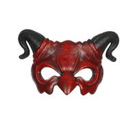 Générique Masques Vénitiens En Dentelle Pour Bal Masque Vintage Venitien Papier À Peindre Blanc Noir Yeux Sexy Mardi Gras Et Mascarade Femme Carnaval Halloween Fête Accessoires(Rouge)