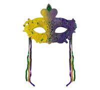 Générique Masques vénitiens en plastique durable, masque pour homme femme, pour carnaval, déguisement de groupe, bal masqué, Halloween et fête de village