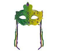 Générique Masques vénitiens en plastique durable, masque pour homme femme, pour carnaval, déguisement de groupe, bal masqué, Halloween et fête de village