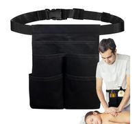 Générique Massage Bottage Sac - Double Bottle Waist Massage Holster Sac - ACCESSOIRES DE RAPPORT EN RAPPORT ORGANISÉS qui peuvent stocker des gants, des puces, des cartes de visite et des pièces, prat