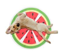 Générique Mat de Refroidissement du Chat, Tapis de Refroidissement pour Chats | Pad SENSOIR DE l'eau Confortable | Modèle de Fruits créatifs Pitre de Rond Pad Sensory pour Le Repos et Le Sommeil