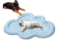 Générique Mat de Refroidissement pour Animaux de Compagnie, lit de Chien de Refroidissement | Tampon de Glace de de Chien avec Forme de Nuage | Pet House Portable Sleeping Kennel Matelas pour Un