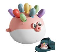 Générique Matching Game, Color Sorting Toy, 5.51x5.31x4.92 inches, Cute Animal Shaped Pieces Fine Motor Skill Builder, Learning Game for Homeschool, Preschool, Classroom and Toddler