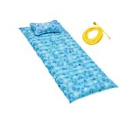 Générique Matelas à Eau Quatre pièces avec Technologie d'infusion pour Un Confort Optimal en été, idéal pour Les Personnes Qui Ont Chaud la Nuit. (Sky Blue1, 190X75CM)