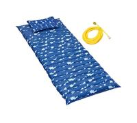 Générique Matelas à Eau Quatre pièces avec Technologie d'infusion pour Un Confort Optimal en été, idéal pour Les Personnes Qui Ont Chaud la Nuit. (Sky Blue3, 190X75CM)