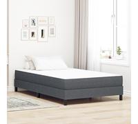 Générique Matelas à Ressorts ensachés Gris foncé Medium 120x200x20 cm Tissu,Matelas,17.31KG-42008282