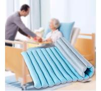 Générique Matelas Anti-Escarres À Compression Contre Les Coussin Respirant pour Le Coccyx des Personnes Âgées Prévention des Escarres Utilisable À L'hôpital en Fauteuil Roulant,Blue a,90×70cm