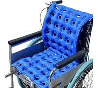 Générique Matelas Anti-escarres et Coussin Contre Les ulcères de Pression avec Pompe à air - Coussin imperméable de redistribution de la Pression pour Personnes âgées, handicapées