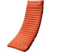 Générique Matelas de Camping autogonflant Extra épais de 10 cm - Réparable for la randonnée, la pêche et Les activités de Plein air(Orange)