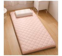 Générique Matelas De Sol Japonais Épais, Mousse Haute Densité, Matelas Futon Pliable, Tatami, Lit De Sol Enroulable for Chambre d'amis, Chambre À Coucher, Camping-Car(Pink,100x200cm)