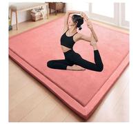 Générique Matelas De Sol Japonais Épais, Taille Simple/Double/Queen, Tapis De Couchage Pliable, Tapis De Camping Portable, Canapé-lit, Tatami, for La Maison Et Les Voyages(Pink,80x200cm)