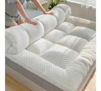 Générique Matelas de Sol Japonais Futon, Tapis Tatami épais Enroulable, Coussin de Couchage Pliable, dortoir de Camping, Chambre d'amis(120x200cm)