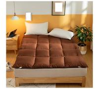 Générique Matelas de Sol Japonais futon, Tatami, lit de Sol Pliable, Coussin de Couchage Enroulable for dortoir, Chambre ou Chambre d'amis(Brown,180x200cm)
