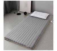Générique Matelas Futon de Sol Japonais Matelas de Camping Portable Enroulable Matelases de Couchage pour Plancher Tapis de Lit Enroulable pour Camping, Dortoir, Lit d'amis(Gray,200x220cm)