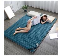 Générique Matelas futon Japonais de qualité supérieure, Matelas Pliable, Tatami, Coussin de Couchage, for Confort et Soutien, Chaise Longue, Oreiller, canapé-lit(Blue,80x190cm)
