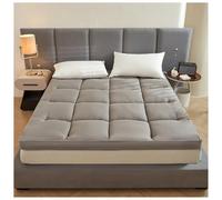 Générique Matelas Futon Japonais, Matelas De Couchage À Un Seul Étage, Tatami Pliable, Lit Enroulable, Surmatelas De Canapé for Chambre d'amis De Camping(Gray,200x220cm)