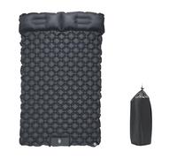 Générique Matelas Gonflable Camping 2 Personnes 196 Cm avec Oreiller Intégré - TPU Imperméable Tapis De Sol Léger pour Tente
