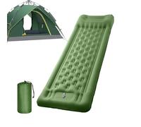 Générique Matelas Gonflable pour Camping | Tapis Épais de 11 Centimètres - Pompe à Pied Intégrée pour Matelas - pour Randonnee Trekking Voyage Plein Air Tente Eté