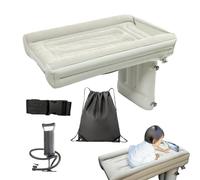 Générique Matelas Gonflable pour Véhicule | Matelas Gonflable pour Banquette Arrière avec Pompe, pour Siège Arrière - pour Camping Randonnée Voyage en Plein Air pour SUV Van Avion et Train