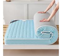 Générique Matelas Pliable 90x200/180x200/120x200cm, 5Cm/8Cmépaisseur Matelas Enroulable Respirant Confortable, Tatami Japonais, Ergonomique, pour Voiture Invités Et Camping