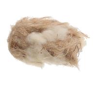Générique Matériaux Offrant pour Nid Oiseaux de Nidification en Jute et Coton Un Environnement Doux et Sûr pour Lapins et Cochons d'Inde en Hiver