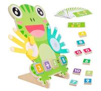 Générique Math Adventure Games, Wooden Educational Toy, Colorful and Safe Smooth Wood Design, Interactive Math Learning Set for Preschool Kindergarten Homeschool