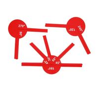 Générique Math Geometry Tools, Angle Display Kit, Educational Learning Aids, Clear Geometric Recognition Design, Quality Classroom Material for Teachers, Elementary Students, School Use