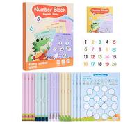Générique Math Manipulatives, Toddler Counting, Hands-on Concrete Learning Number Sense Fine-Motor Spatial Reasoning, Math Games for Develop Logical Thinking and Problem-Solving Skills