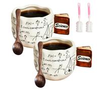 Générique Mathematical Formulas Tea Mug,Math Ceramic Coffee Cup with Handle,Funny Novelty Drinkware Mugs for Coworker Office Engineer Gifts