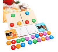 Générique Mathématiques pour Plateau Éducatif de Correspondance des Nombres | Jeux de Maths pour Vacances Anniversaire Maternelle Primaire Salle de s 3 Ans Filles