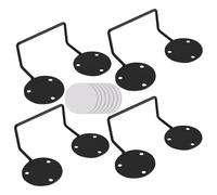 Générique Mattress Retainer - Metal, 6.5x3.5x2.5in Slide Stopper Anti-Slip | Removable Secure Mattress Bracket, Bed Frame Accessories for Bedroom, Dorm, Guest Room, Hotel Bed