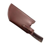 Générique Meat Cleaver Cover - Leather Chef Chopper Guard Cleaver Protector