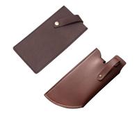 Générique Meat Cleaver Cover - Leather Chef Chopper Guard Cleaver Protector