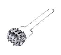 Générique Meat Tenderizer Roller - Steak Needle Tool for Kitchen | Stainless Steel with Strong Grip, Meat Hammer Accessory, Rolling Tenderizer Function, Pork Beef Steak Preparation for Cooking Home