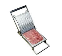 Générique Meat Tenderizer Tool - Manual Beef Poultry Softening Hammer for Kitchen Use | Stainless Steel Blade Head with Ergonomic Handle, Cooking Prep Tool for BBQ Picnic Camping Home