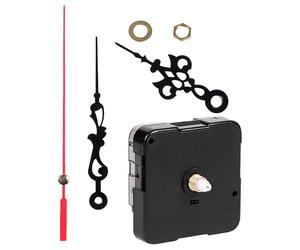 Générique Mécanisme d'horloge Murale - 1 Remplacement du mécanisme Murale, Mouvement de Montre Silencieux | Kit d'aiguilles, Kit de Mouvement d'horloge Artisanale, Remplacement de mécanismes