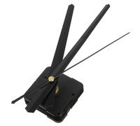 Générique Mécanisme et Horloge Silencieux Pendule Murale pour 30-40 Cm, Plastique Léger, Aiguilles Noires, Facile à Utiliser pour Horloges Quartz Artisanales