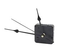 Générique Mécanisme Mouvement Horloge Quartz, Kit De Réparation D'horloge, Pièce De Rechange pour Horloge, Noir, 5.5x5.5x1.5 cm