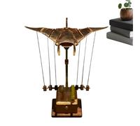Générique Mechanic Manta Ray, Mechanical Transmission Marine Biological Desktop Decor, Electric Manta Ray Ornament, for Home Office Desk TV Cabinet Bedside Table