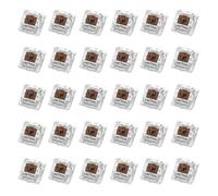 Générique Mechanical Keyboard Replacement Axis, Mechanical Keyboard Accessories Set, 30pcs Shaft Switches, Sturdy Tactile Response, Ideal for Repair, Customization, and Setup, Multicolor