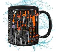 Générique Mechaniker-Werkzeug-Kaffeetasse - 350 Ml Keramik Kaffeebecher, Handwerkzeug Design, Lustige Tasse Für Kaffee Tee | Mechaniker Geschenk Geburtstag Weihnachten Jahrestag Erntedank