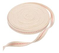 Générique Mèche de Lampe à Pétrole en Coton 2 Cm Largeur Mèche du Brûleur à Kérosène Remplacement pour Lampe à Huile Vintage Accessoire à Huile Utilisation Domestique et Temple