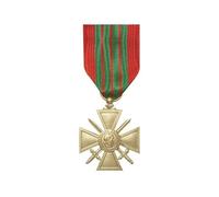 Générique Médaille Croix de Guerre 39 45 Ordonnance pendante Décoration Militaire 1939 1945