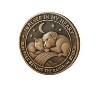 Générique Médaillon Commémoratif pour Animal de Compagnie | Médaillon Hommage Chat et Chien | Cadeau Collection Inspiration pour Cérémonie Amitié et Réconfort Mémoire