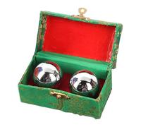 Générique Meditation Balls - 2 Piece Chinese Hand Fitness Set | Relaxing Needlework for Adults, Physical Training Equipment, Compact Stress Relief Tool, Perfect for Men Women Home Office Travel